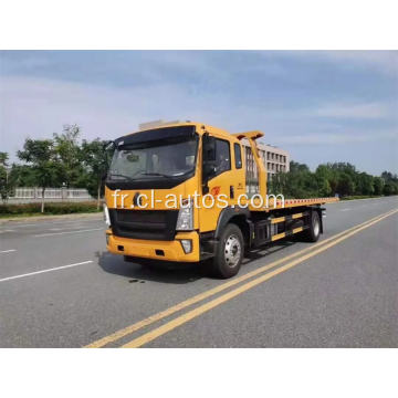 Sinotruk Howo 4x2 8Ton 10ton Platform Drucker Tamin Towing Truck for Road Rescue